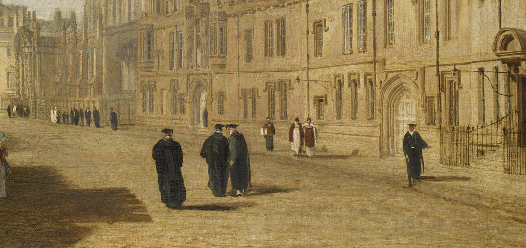 Turner's High Street (detail) by Joseph Mallord William Turner