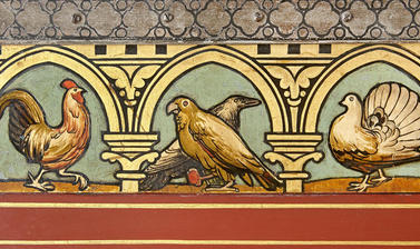 The Great Bookcase by William Burges (detail)