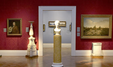 The Britain and Italy Gallery at the Ashmolean Museum