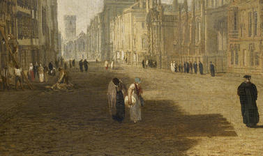 Turner's High Street (detail) by Joseph Mallord William Turner