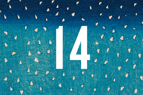 Advent Calendar Closed Door 14
