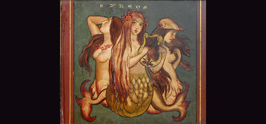 The Great Bookcase by William Burges (detail)