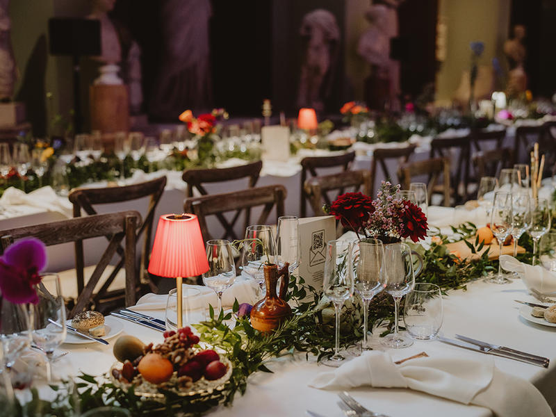 Roman and Greek Sculpture Gallery wedding