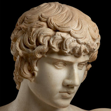 OMOV 2020 Project – Bust of the head of Antinous Sculpted bust of a boy, Antinous