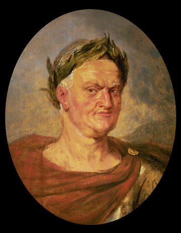 The Emperor Vespasian, Peter Paul Rubens (1577–1640) © Bridgeman Images The Emperor Vespasian bust painting by Peter Paul Rubens (1577 to 1640)